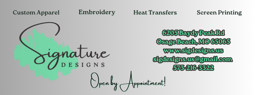 Signature Designs Motto