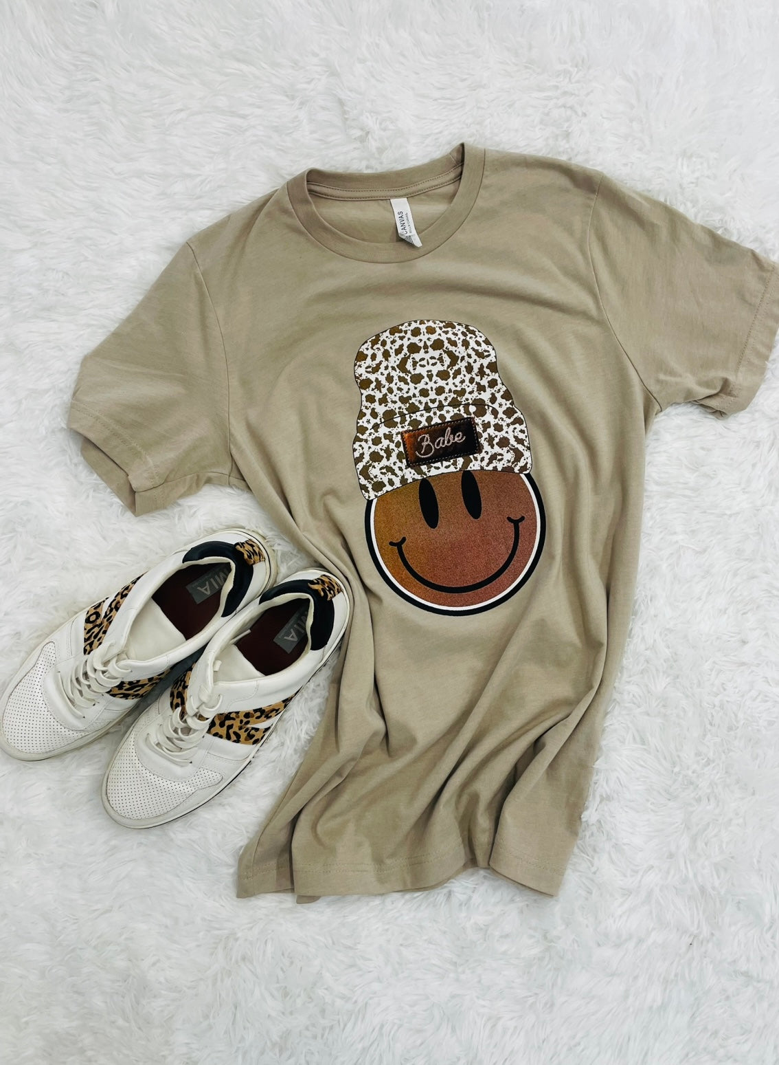 SMILEY FACE BABE TEE