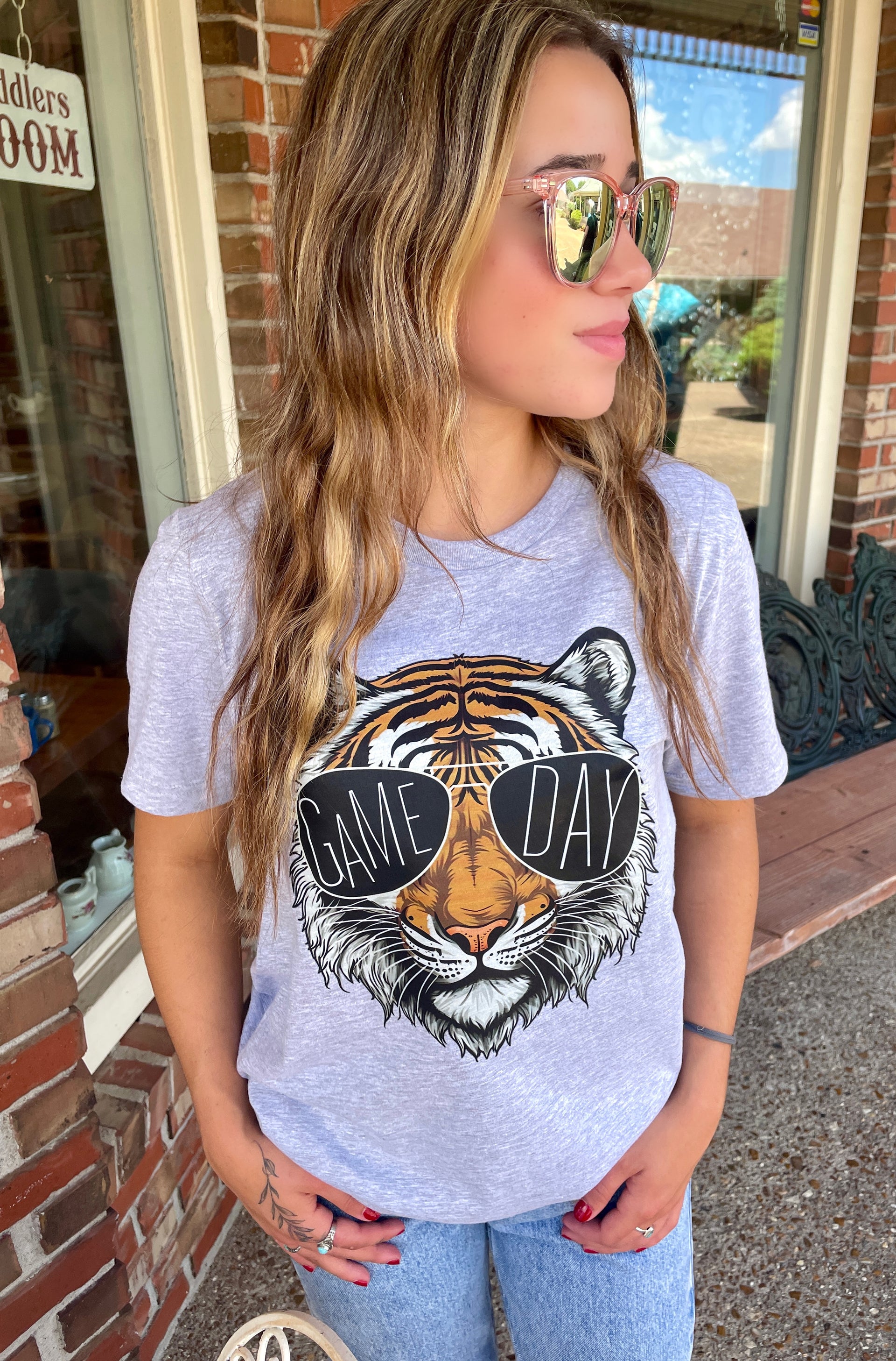GAME DAY SHADES TIGER TEE