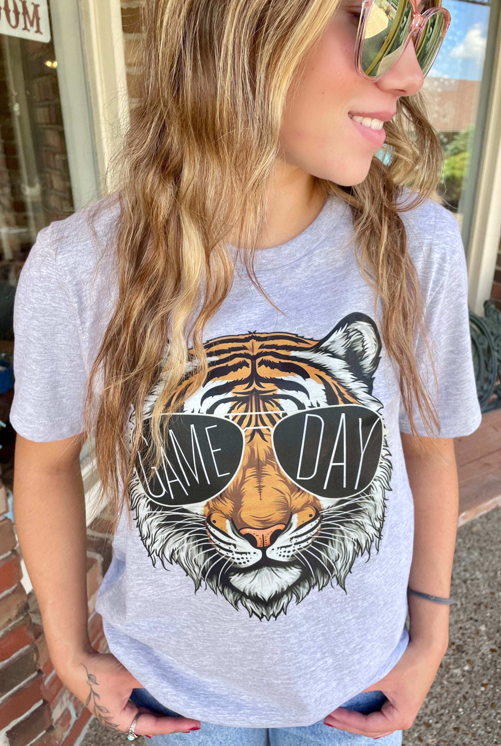 GAME DAY SHADES TIGER TEE