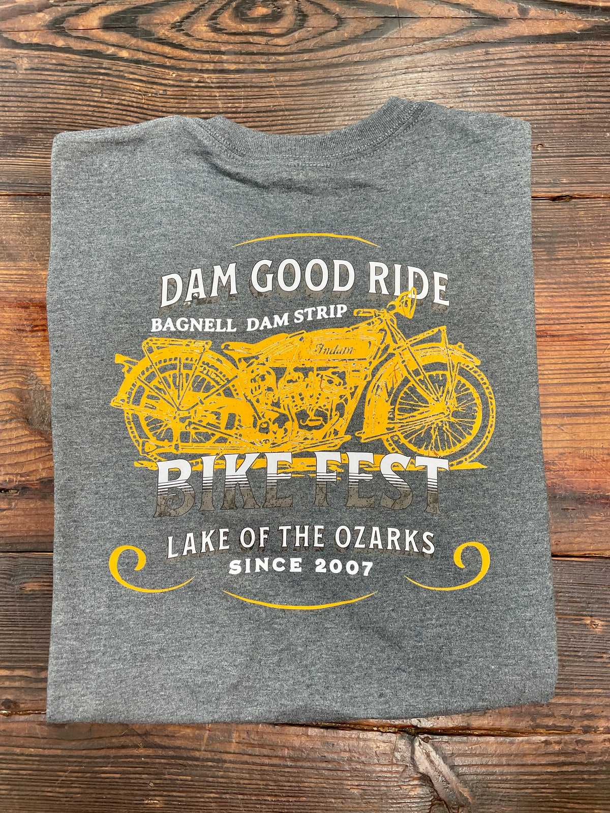 DAM GOOD RIDE BIKE FEST TEE