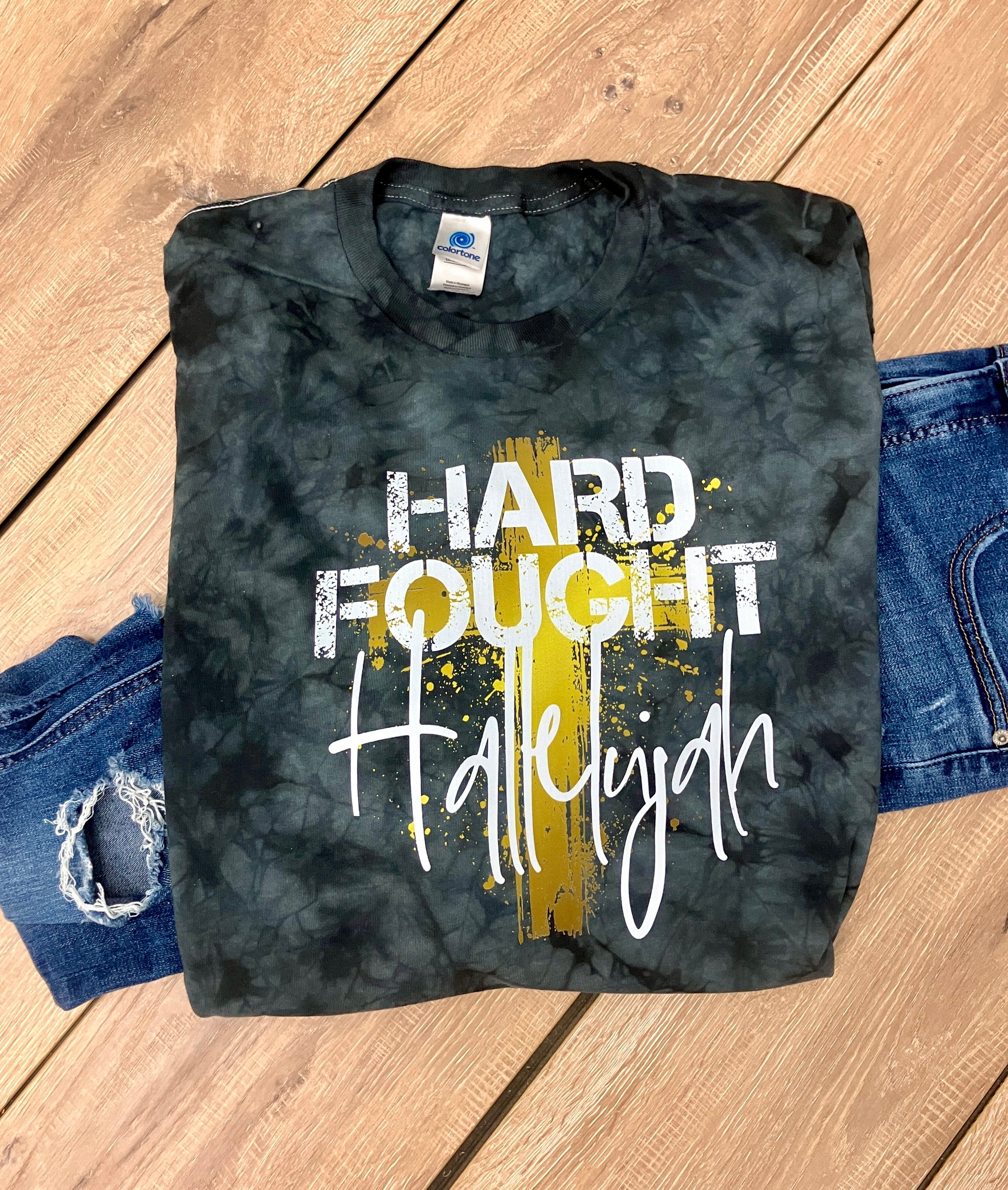 HARD FOUGHT HALLELUJAH LONG SLEEVE TEE