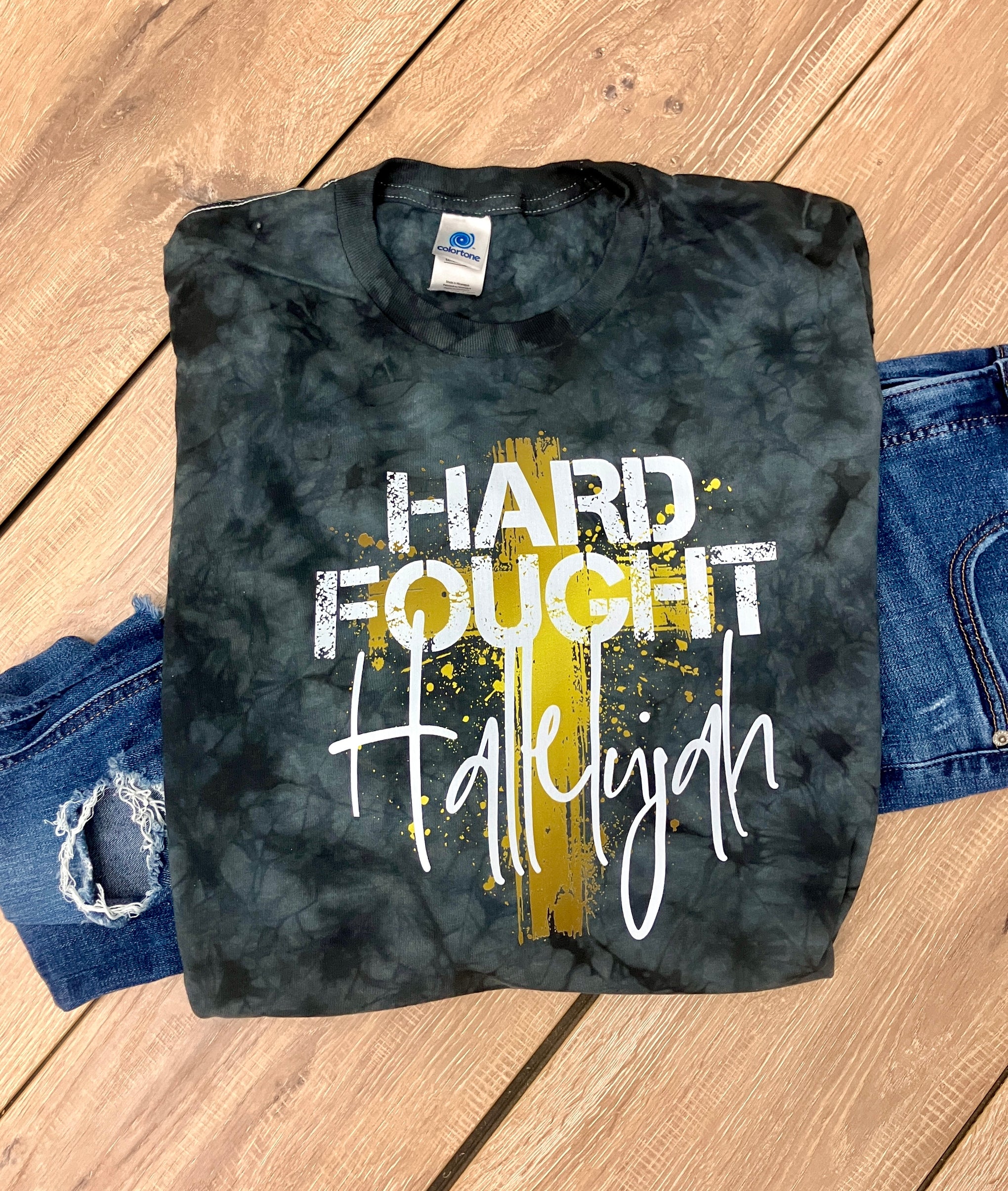 HARD FOUGHT HALLELUJAH LONG SLEEVE TEE