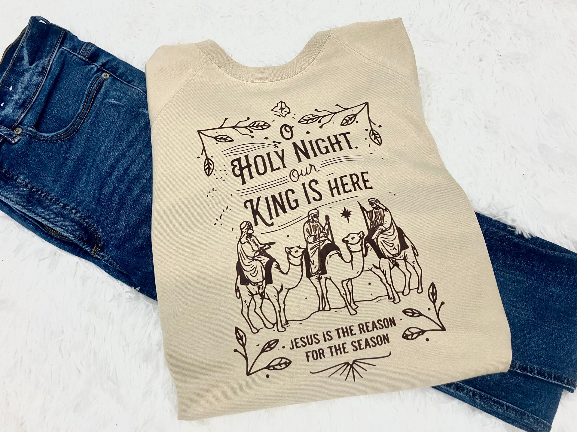 O' HOLY NIGHT SWEATSHIRT