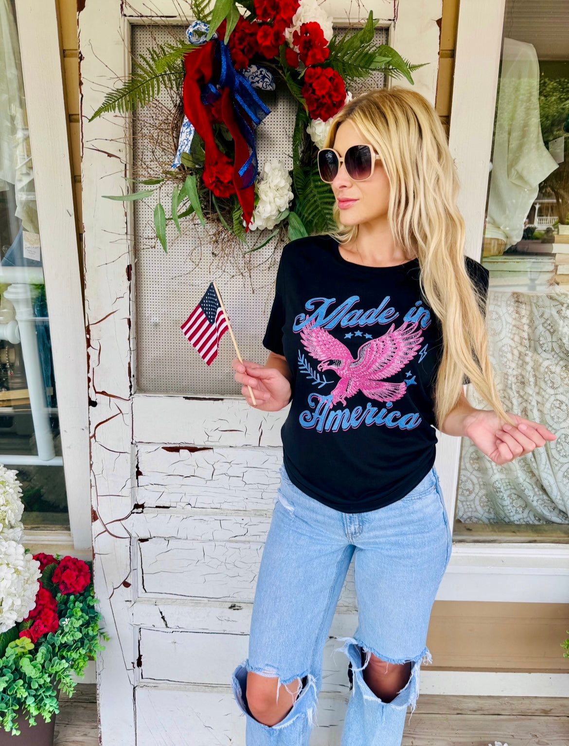MADE IN AMERICA EAGLE TEE