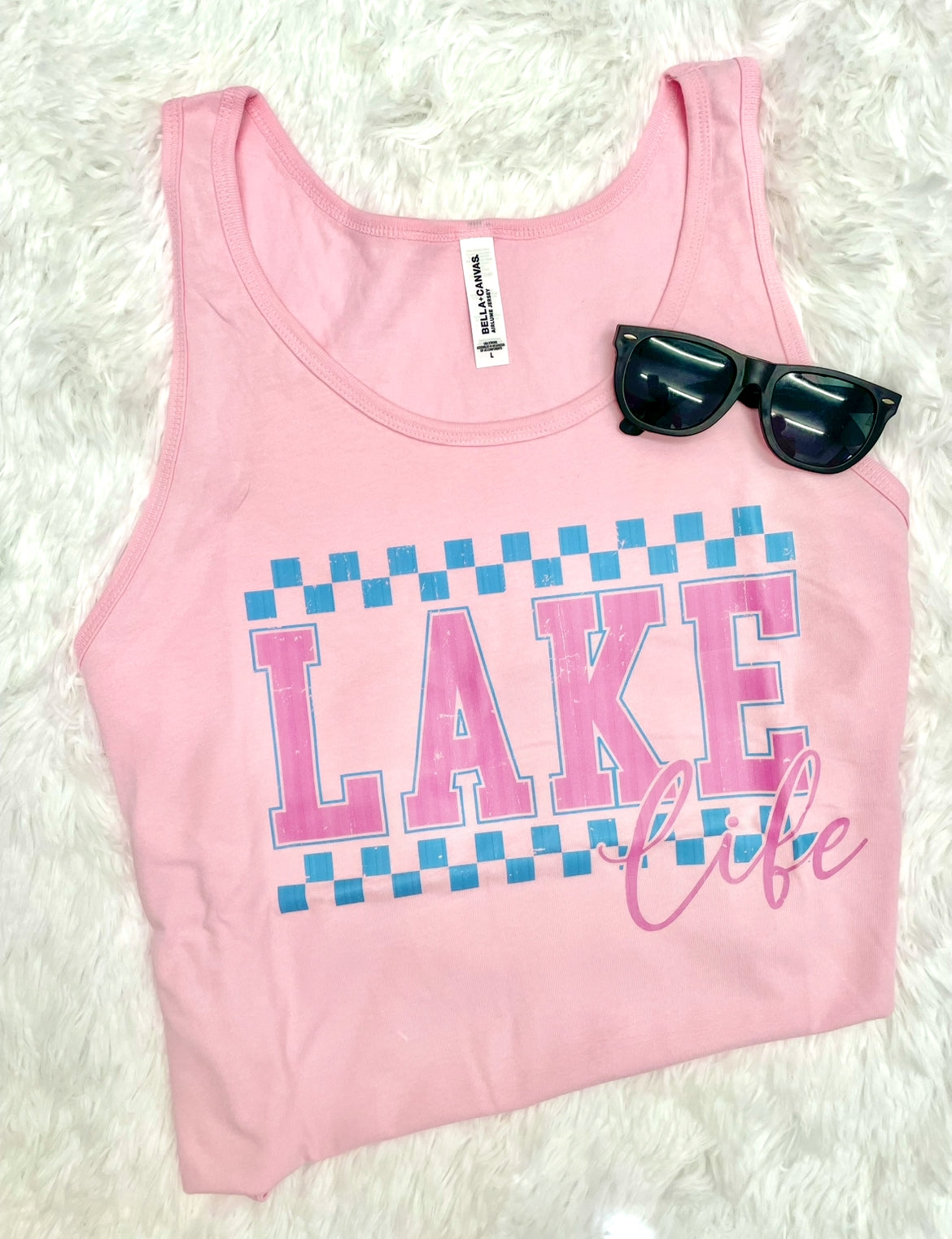 LAKE LIFE PINK TANK