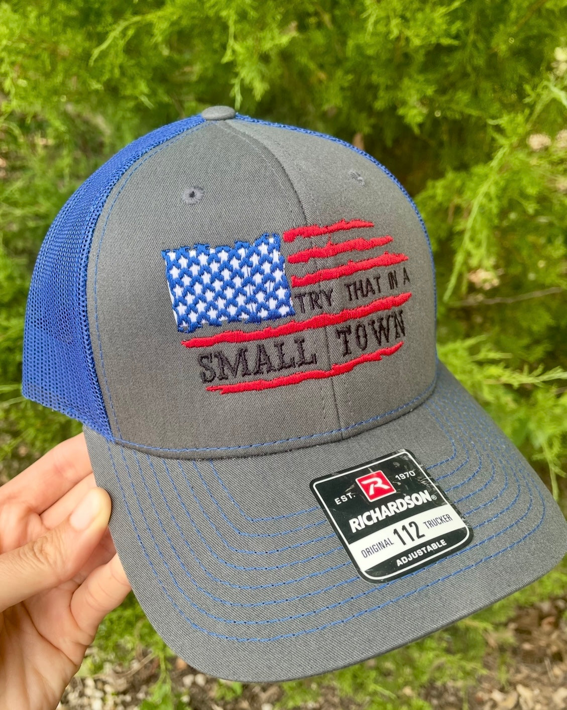 TRY THAT IN A SMALL TOWN HAT