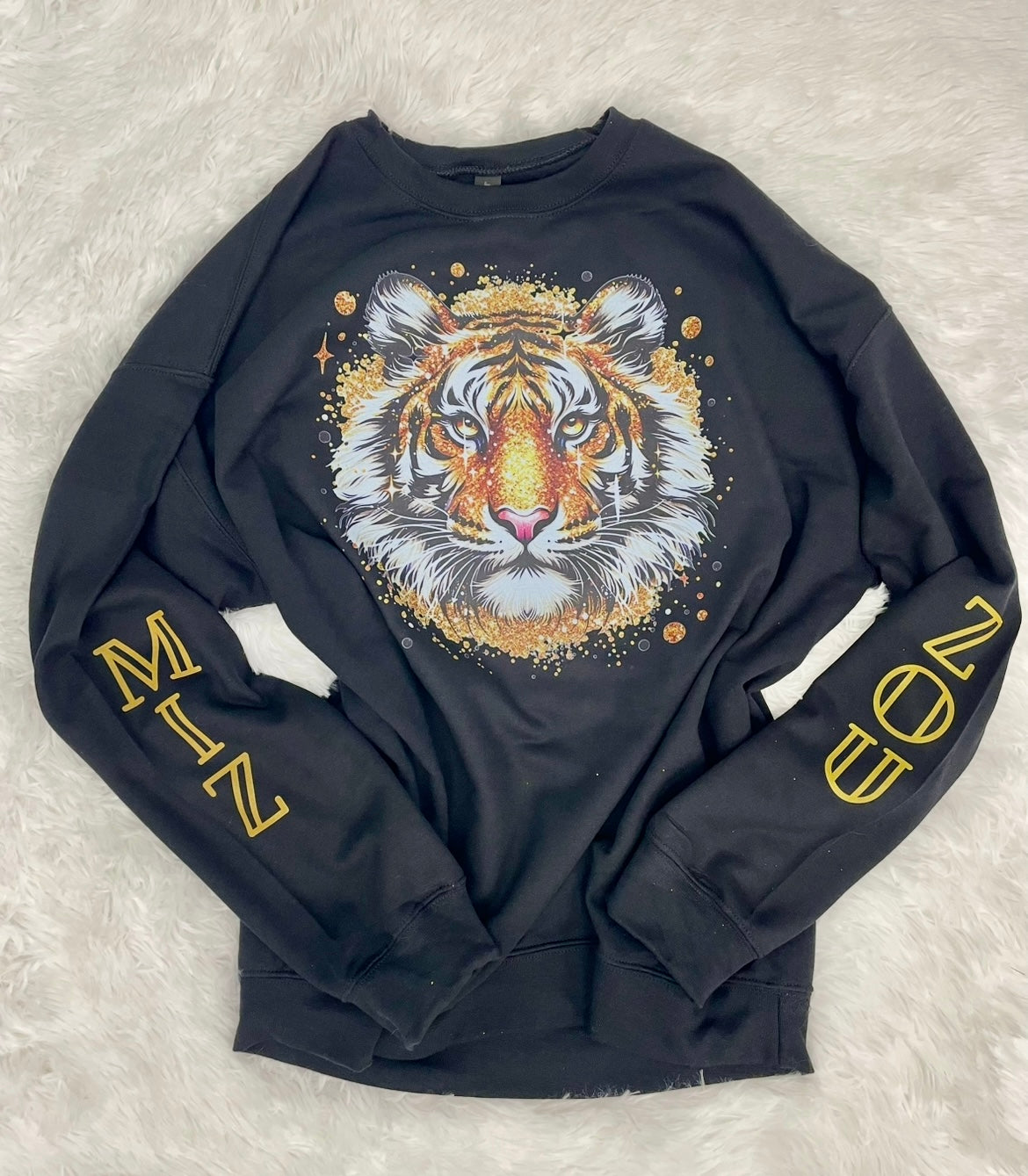 TIGER MIZZOU SLEEVE SWEATSHIRT