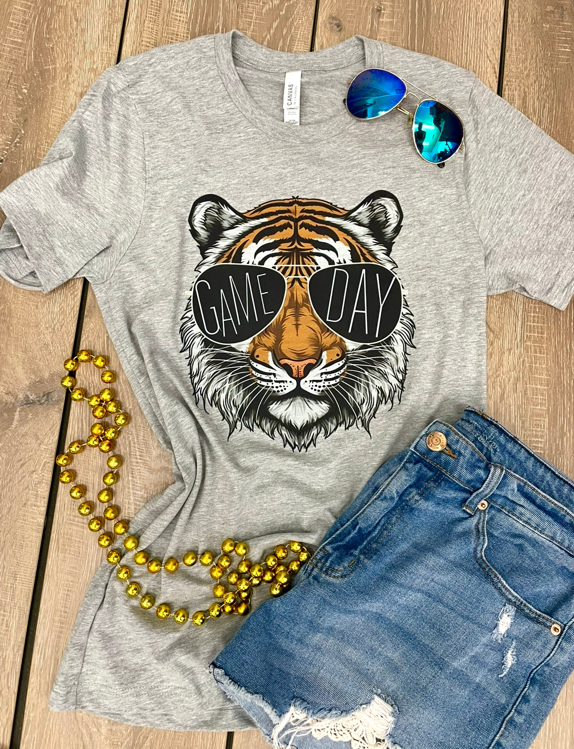 GAME DAY SHADES TIGER TEE