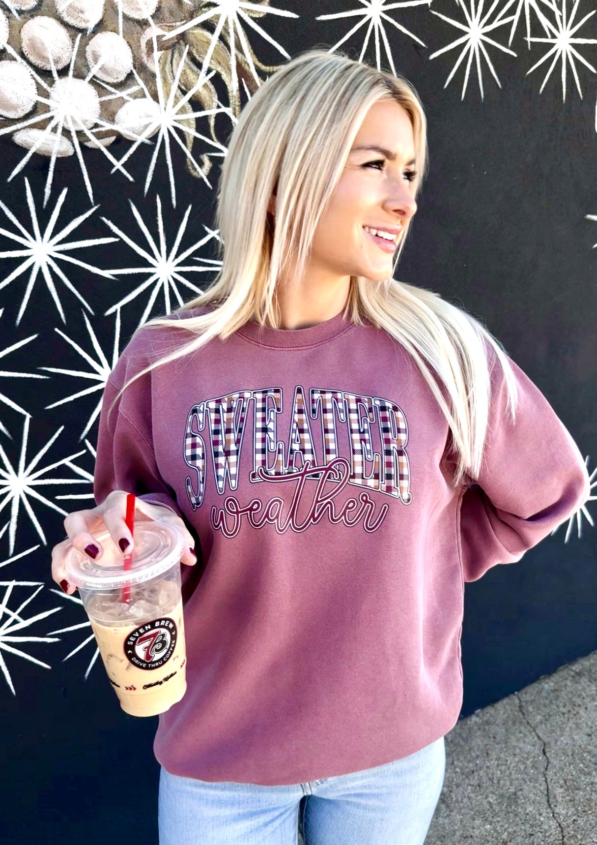 SWEATER WEATHER SWEATSHIRT