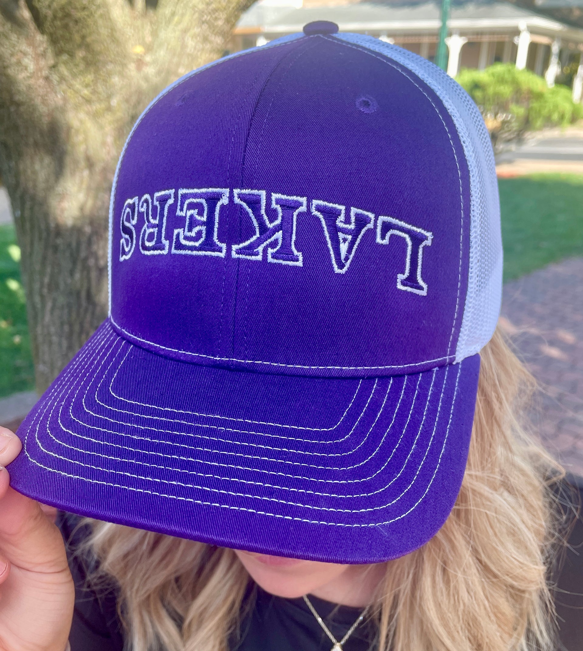 LAKERS EMBROIDERED HAT