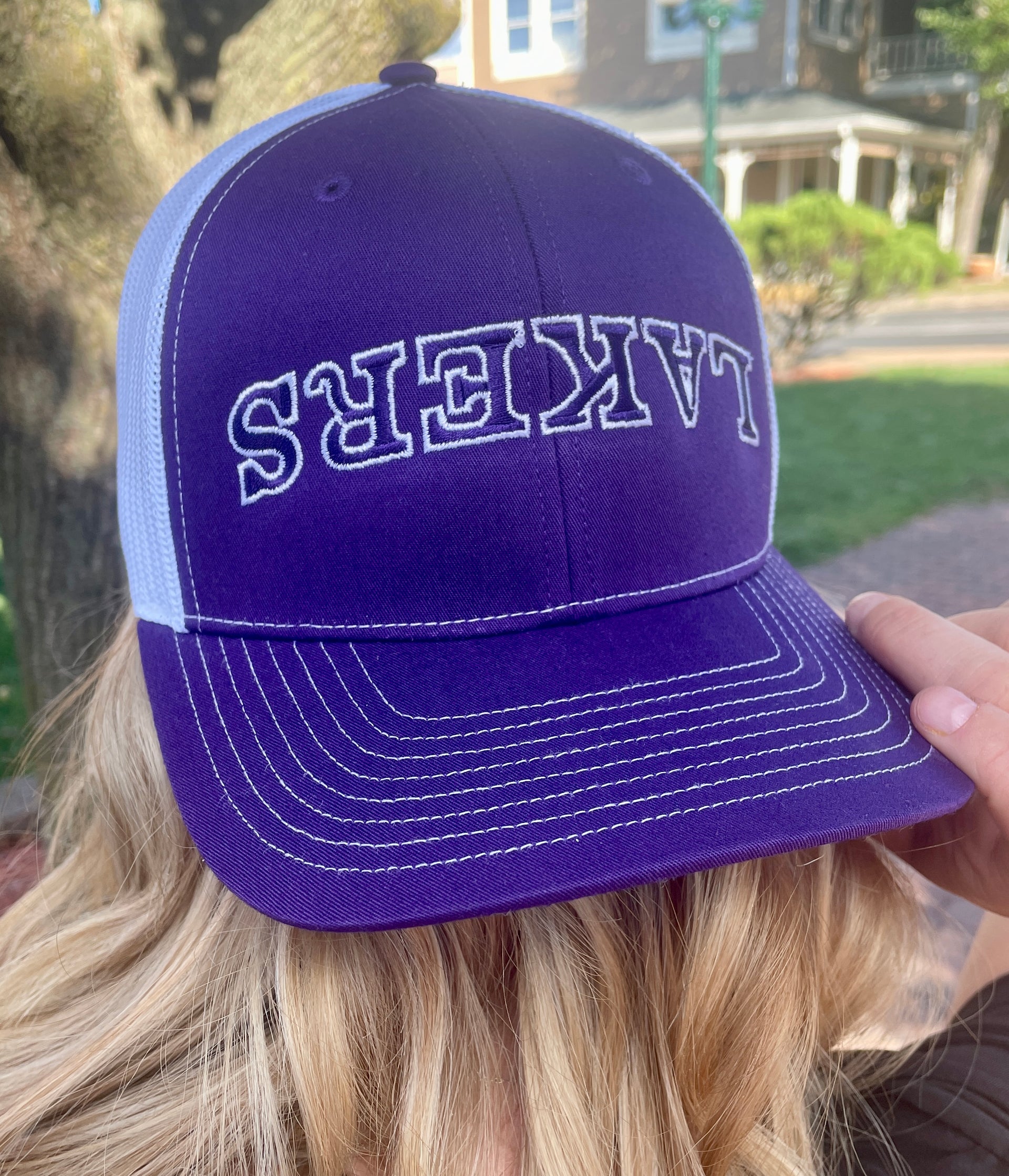 LAKERS EMBROIDERED HAT