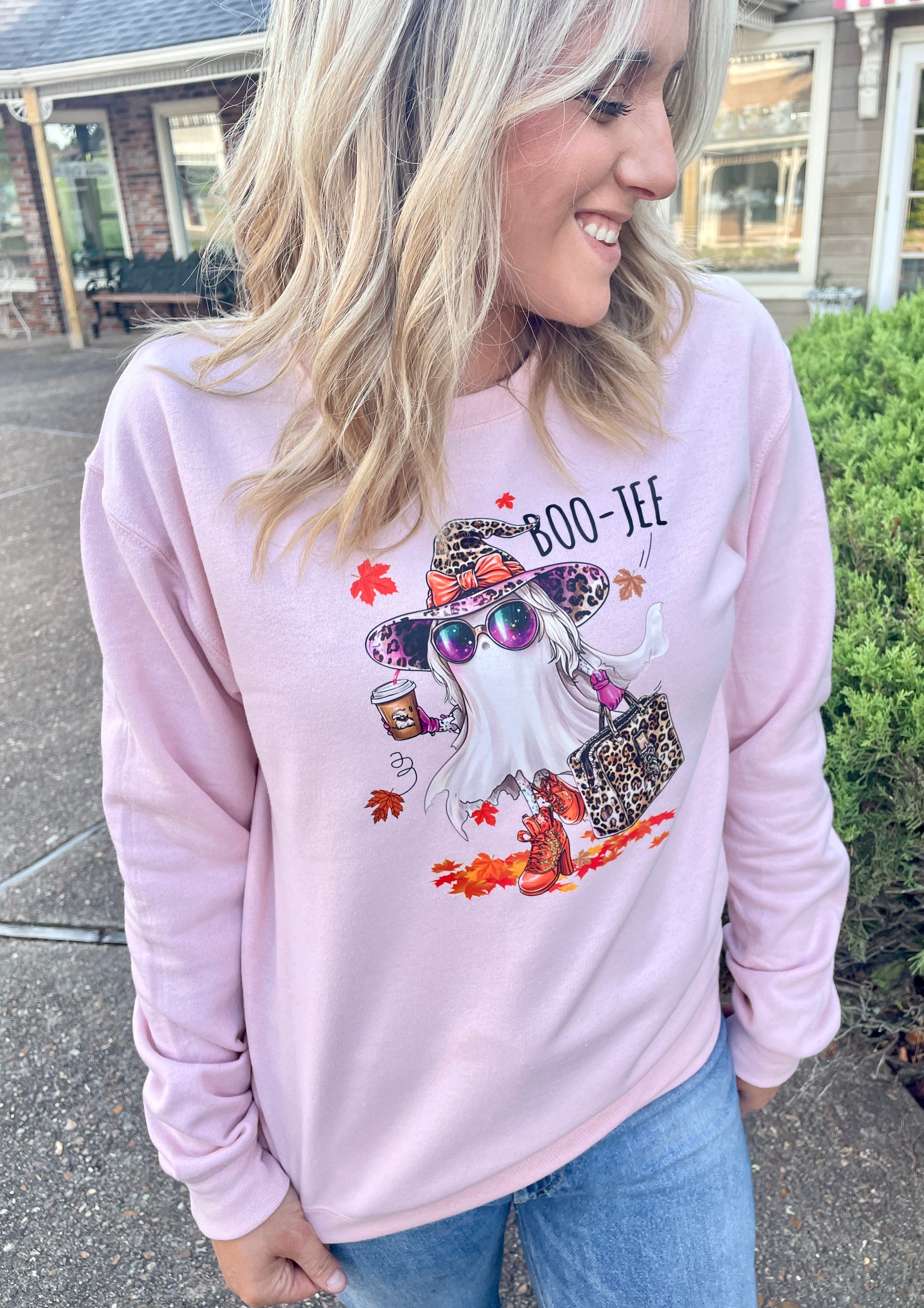 BOOJEE GHOST SWEATSHIRT