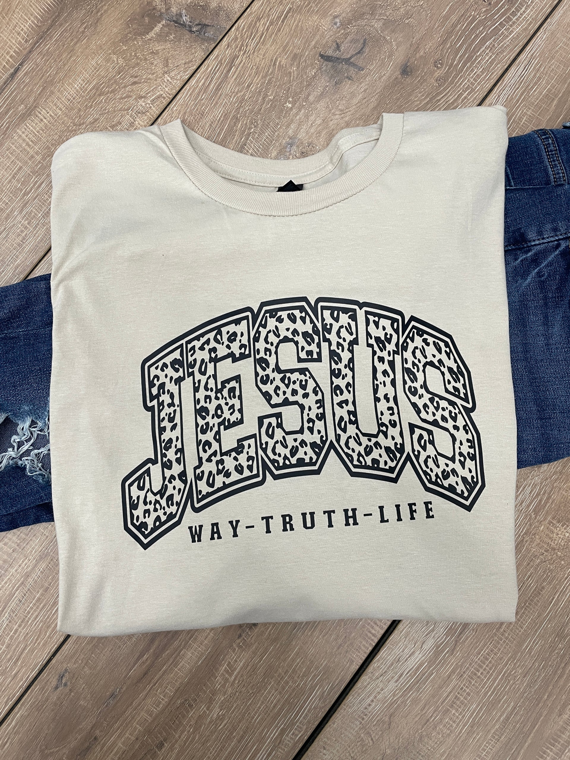 JESUS WAY TRUTH LIFE TEE