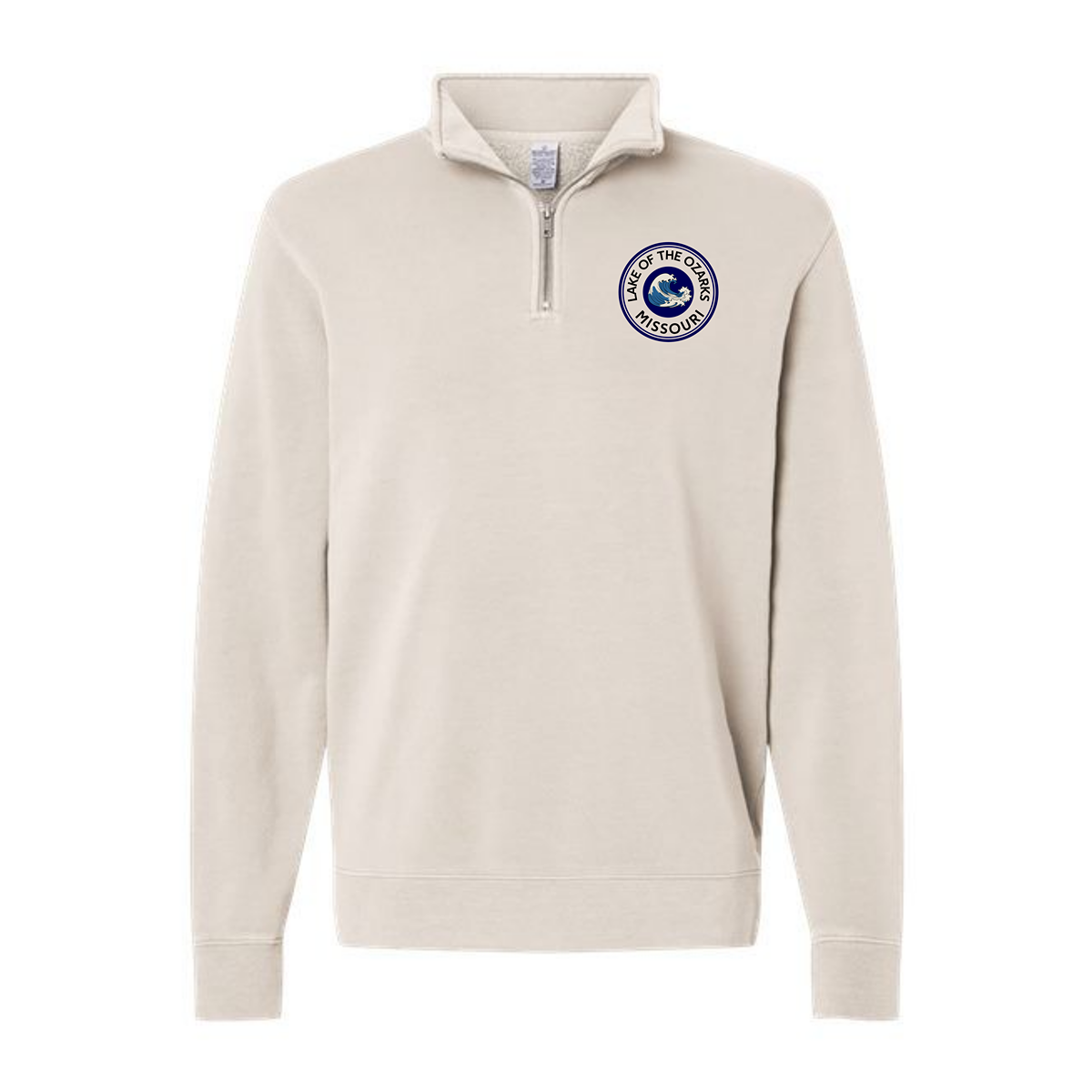 LOTO EMBROIDERED QTR ZIP SWEATSHIRT