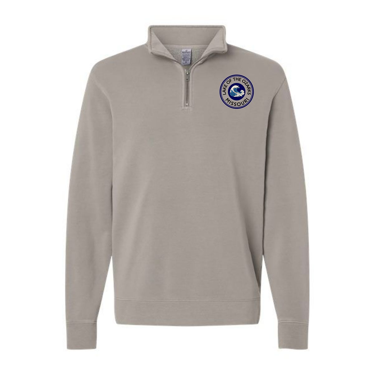 LOTO EMBROIDERED QTR ZIP SWEATSHIRT