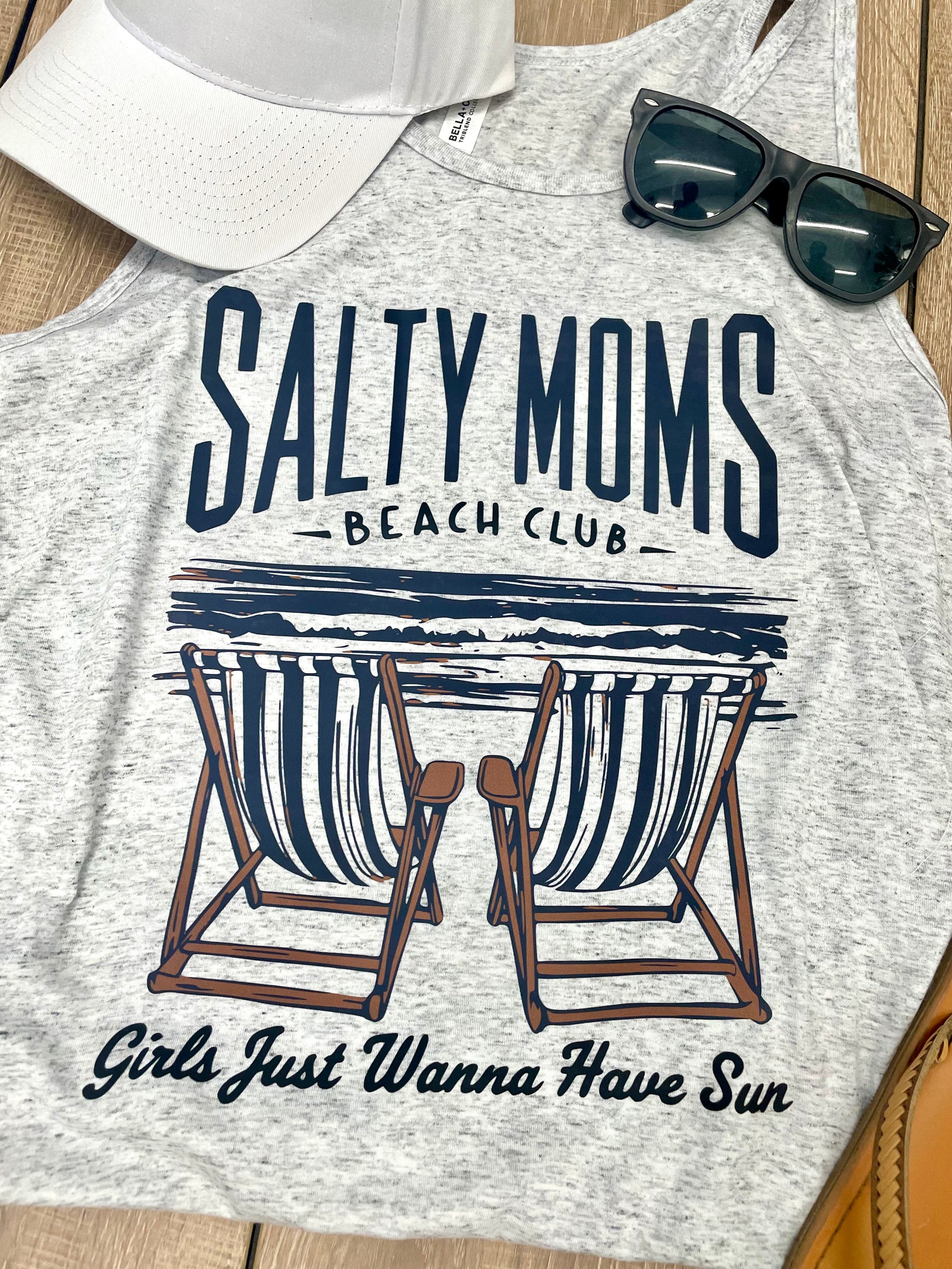 SALTY MOMS BEACH CLUB TANK
