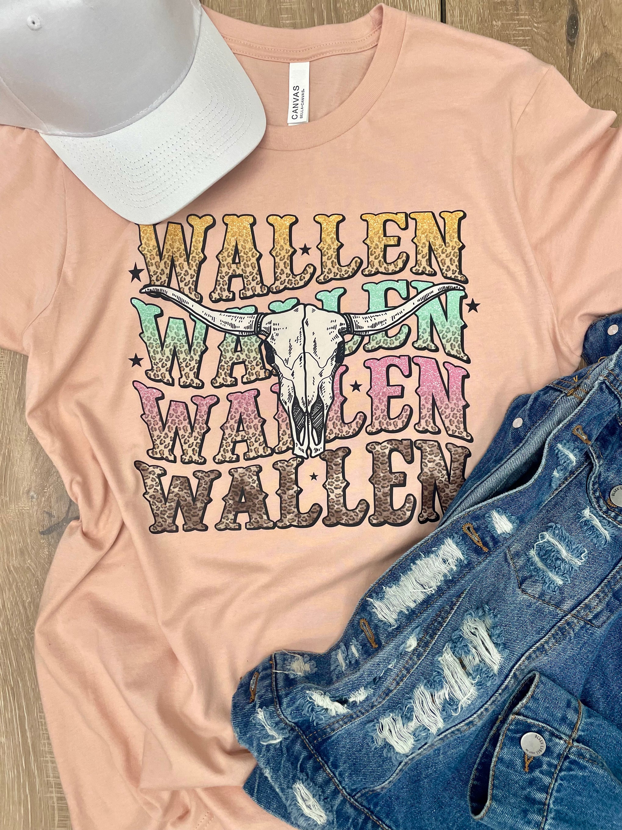 WALLEN PEACH TEE