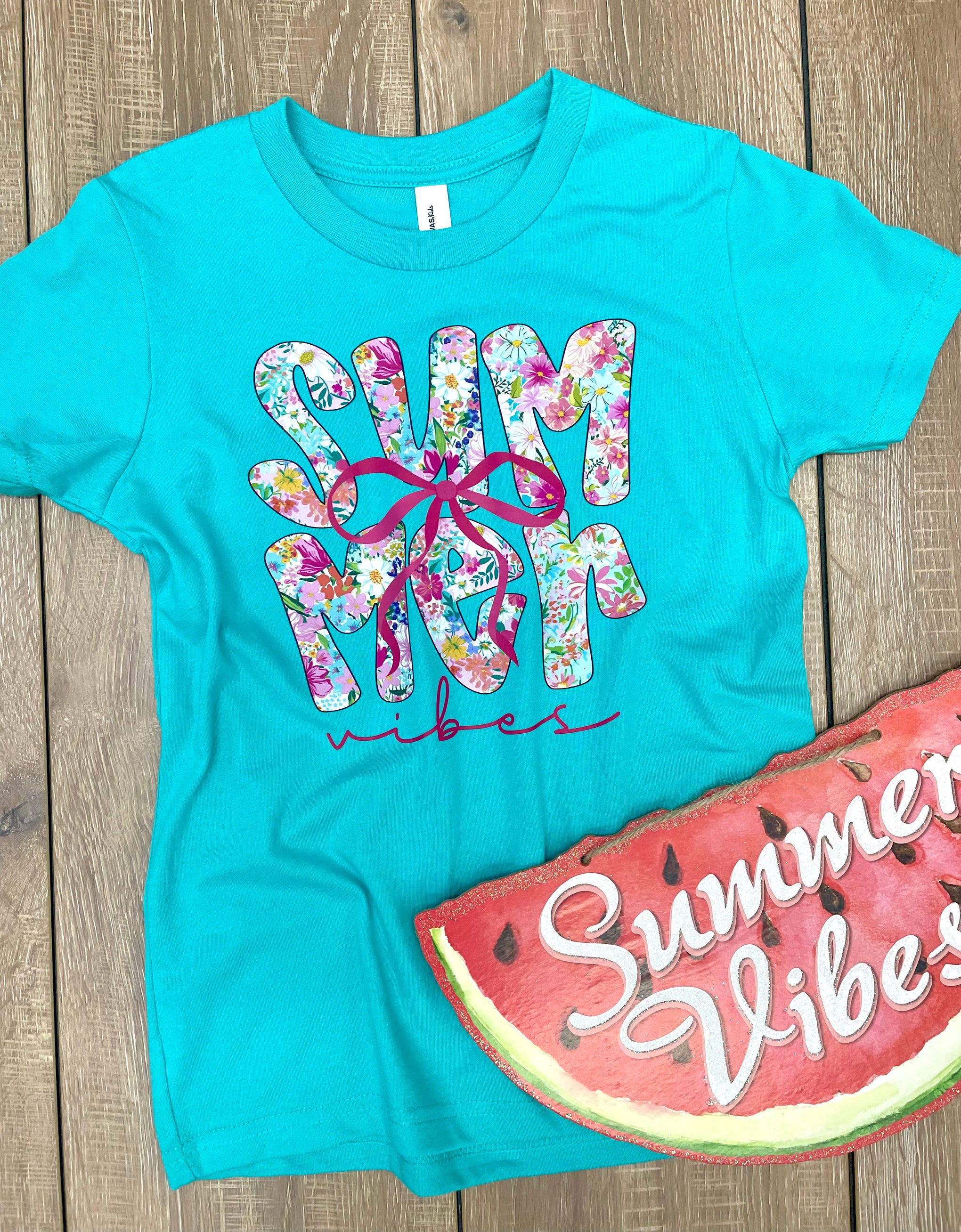 SUMMER VIBES YOUTH TEE