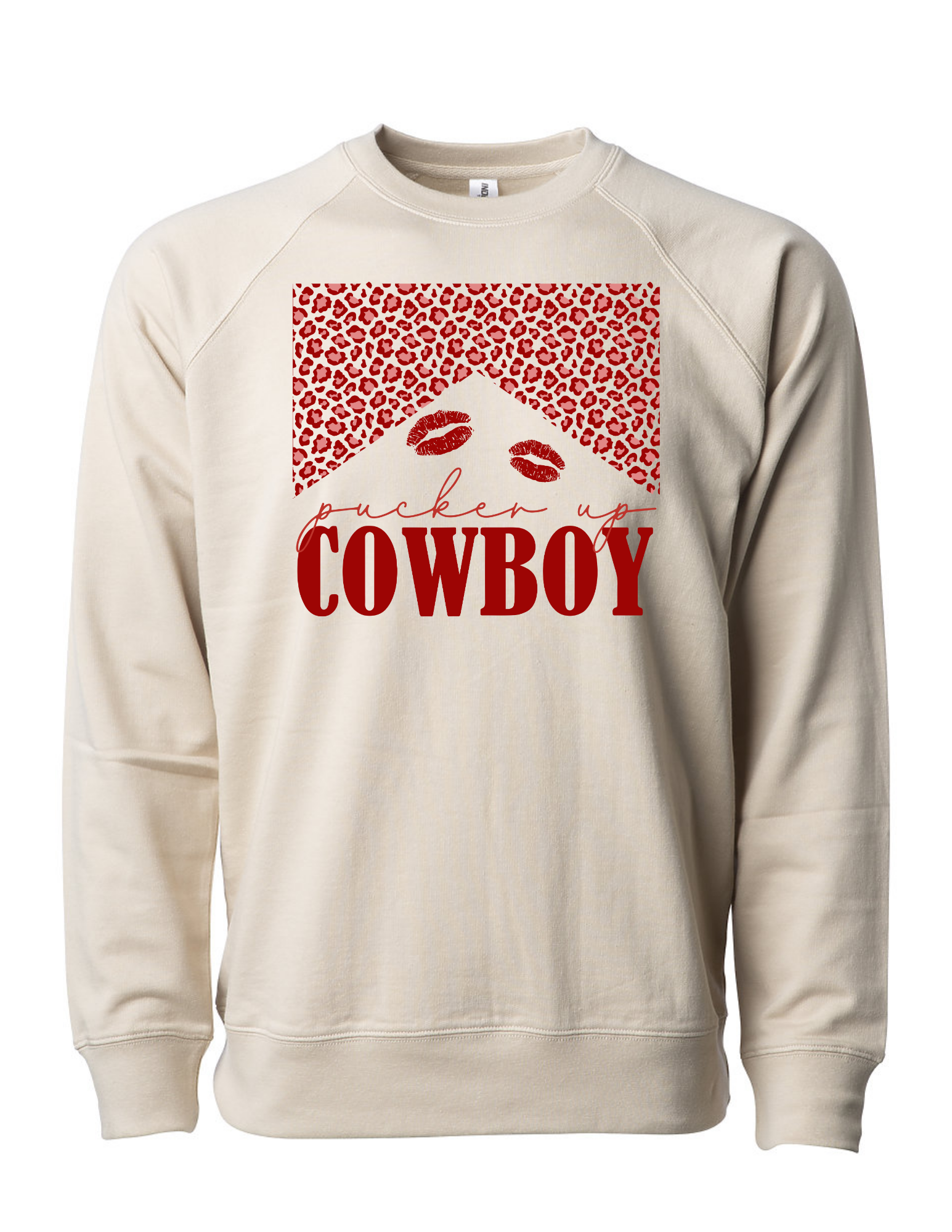 PUCKER UP COWBOY SWEATSHIRT
